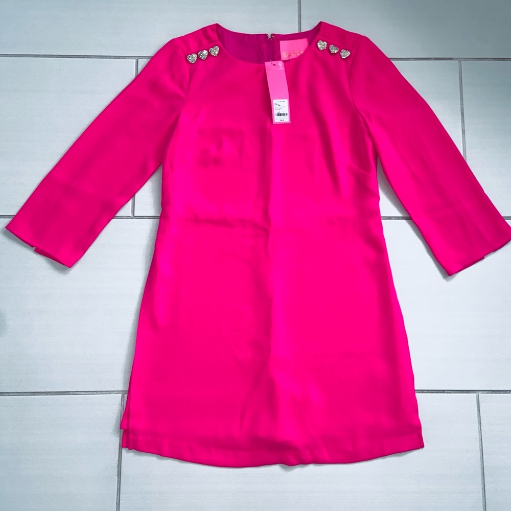 Lilly Pulitzer Annwyn Romper in Pink Palms